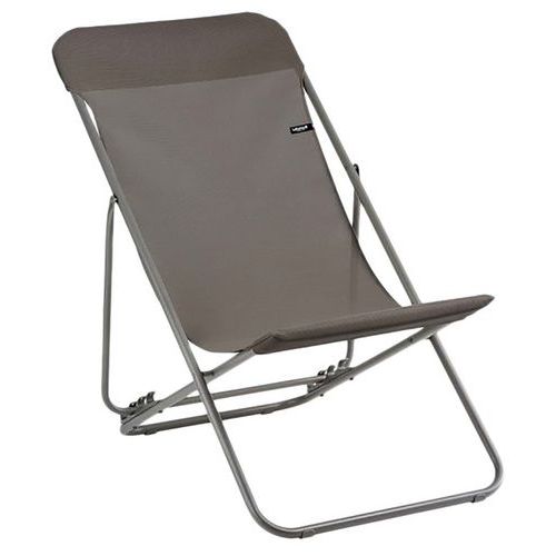 Lot de 2 transats Helio acier largeur 56 cm Lafuma Mobilier