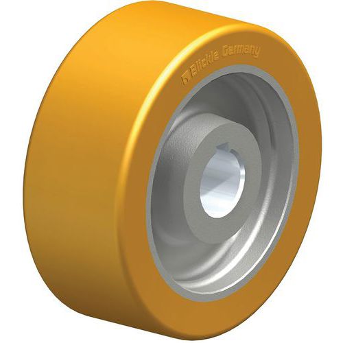Roue motrice à bandage polyuréthane Extrathane® - corps fonte