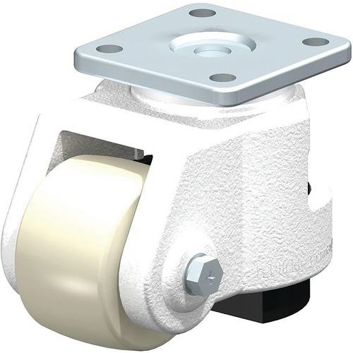 Roulette d’immobilisation patin intégré - roue en polyamide moulé