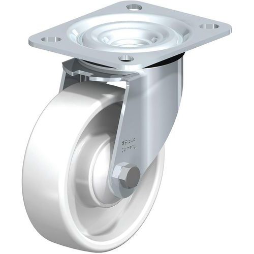 Roulette pivotante acier - roue en polyamide - Blickle