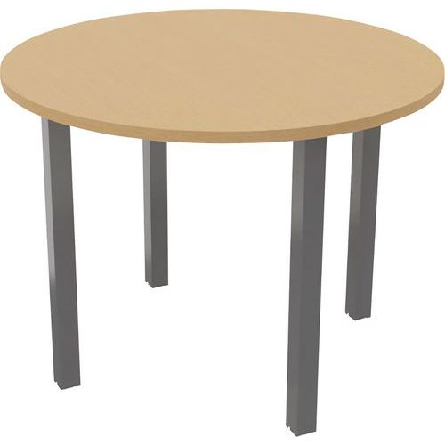 Table de réunion Arche Ø 100 cm