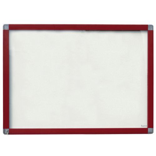 Vitrine extérieur Antarès porte battante Plexiglas Planorga