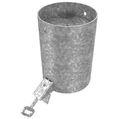 Fourreau d'amovibilité pour potelets/barrières galva BUTON DESIGN