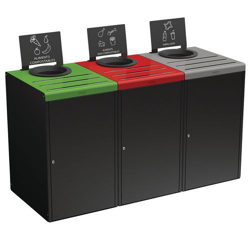Meuble de tri sélectif Alitri_Rossignol Pro Meuble de tri sélectif Alitri_Rossignol Pro