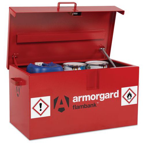 Coffre de rétention sécurisé pour utilitaire FlamBank - Armorgard