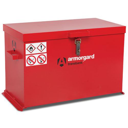 Coffre pour le transport de carburant TransBank - Armorgard