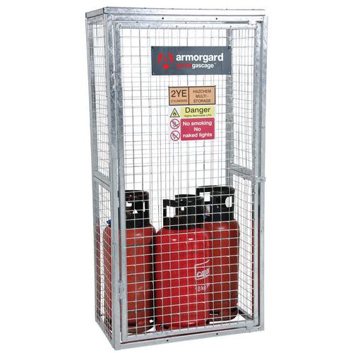 Box de stockage pour bouteilles de gaz Gorilla Gas Cage - Armorgard