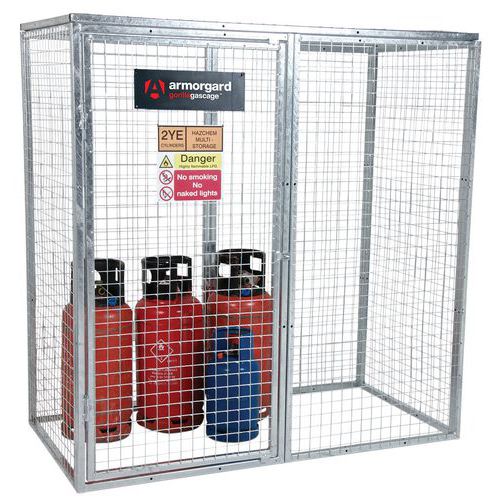 Box de stockage pour bouteilles de gaz Gorilla Gas Cage - Armorgard