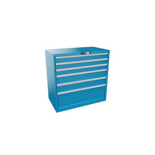 Armoire 6 tiroirs 1023x572x1000mm - Capacité 75 kg - Lista