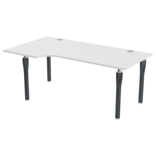 Bureau compact Noga gauche retour 100 cm