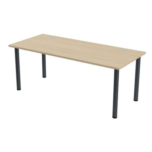 Bureau droit Tubo 180 x 80 cm