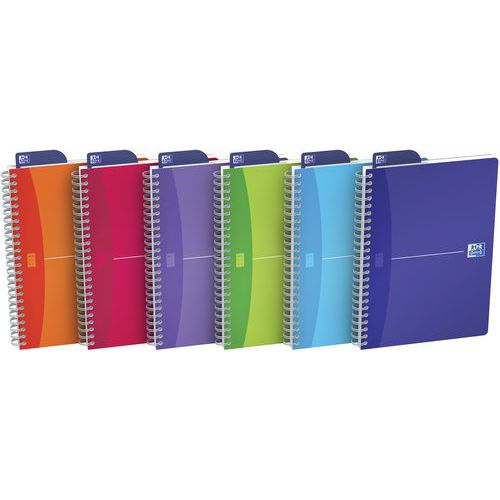 Cahiers office 148x210 180 pages 90g ligné 7mm - Lot de 20 - Oxford