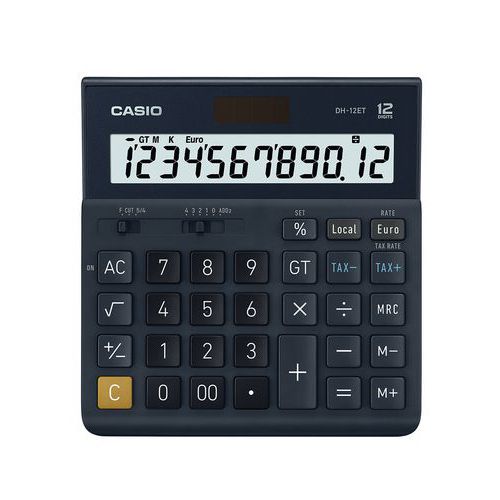 Calculatrice de bureau Casio DH12ET