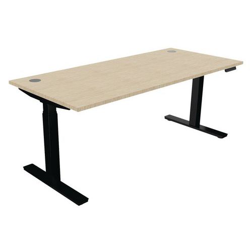 Bureau hauteur réglable électrique 180 x 80 cm EVO