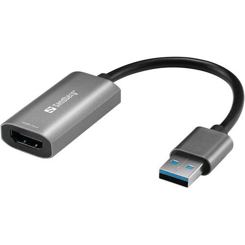 Boîtier de capture HDMI vers USB - Sandberg