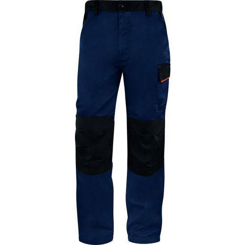 Pantalon de travail - M1PA2 Bleu Marine-Orange - Delta Plus