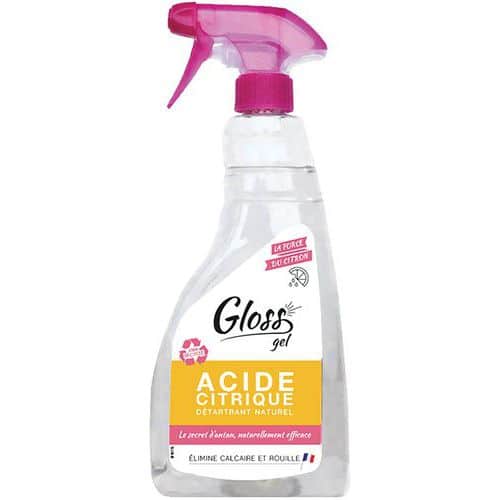 Acide citrique gel détartrant naturel - Gloss