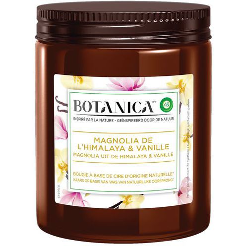 Bougies parfumantes botanica vanille-magnolia de l’Himalaya - Airwick