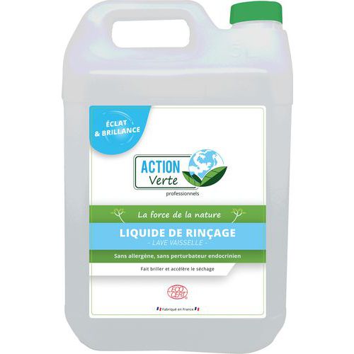 Liquide de rinçage Ecocert - Action verte