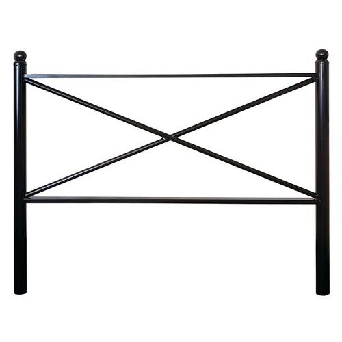 Barrière grillagée - Noire - Manutan Expert