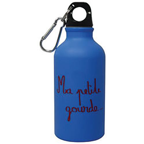 Gourde enfant en aluminium à anneau brisé et mousqueton - Cao Gourde enfant en aluminium à anneau brisé et mousqueton - Cao