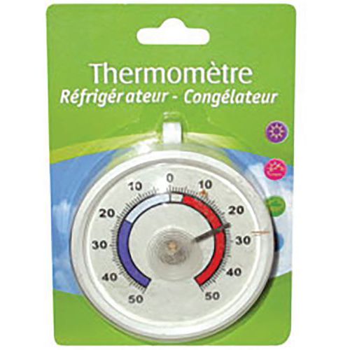 Thermomètre rond pour congélateur et réfrigérateur - Inovalley