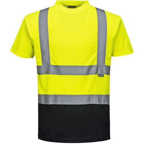 T-shirt bicolore à manches courtes S378 - Portwest