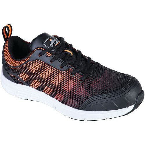 Chaussures de sécurité tove steelite S1P noir orange - Portwest