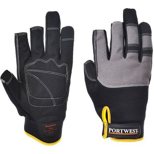 Gant de manutention Powertool Pro 3 doigts coupés A740 - Portwest