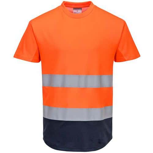 T-shirt haute-visibiltié aéré bicolore C395 - Portwest