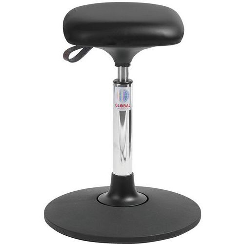 Tabouret Sway Tetra - Imitation cuir - Medium - Global Professional Seating