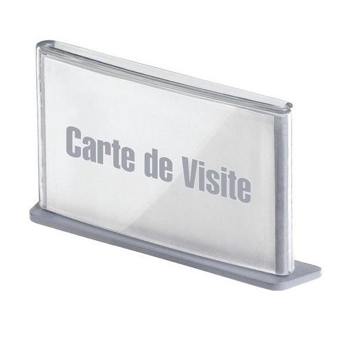 Plaque de signalisation Cinatur - Carte de visite - Paperflow