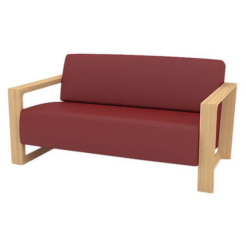 Canapé 2 places Arco enduit PVC M1