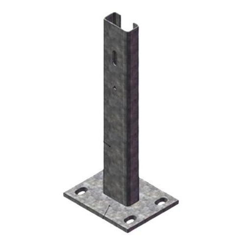Support d'extrémité plat C100/plat - Aximum