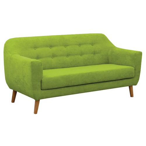 Canapé Alix 3 places tissu polyester