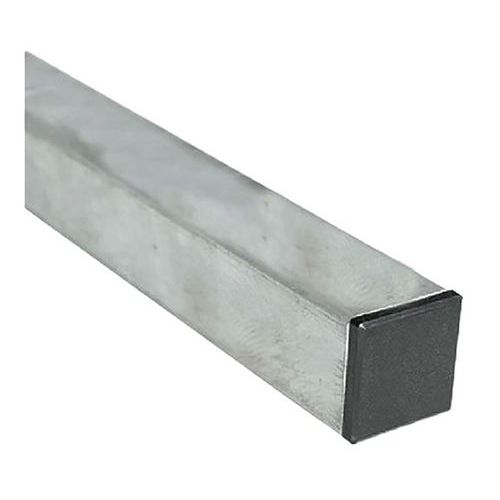 Poteau carré pour panneau signalisation acier galva 40x40 mm