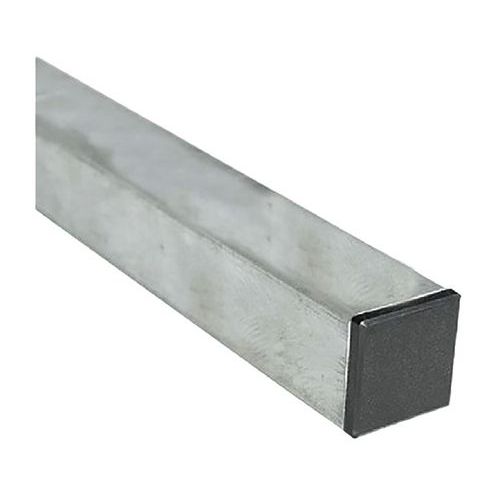 Poteau carré pour panneau signalisation acier galva 40x40 mm