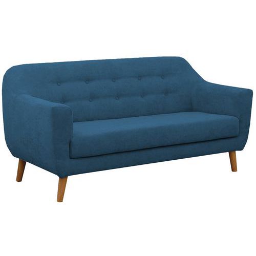 Canapé Alix 2 places tissu polyester