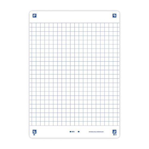 Fiches bristol Revision 2.0 Oxford A6 Q5x5 cadre - Oxford