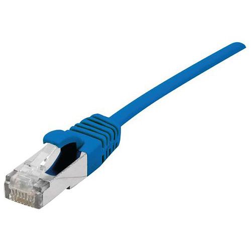Câble Ethernet RJ45 catégorie 6A bleu - Dexlan