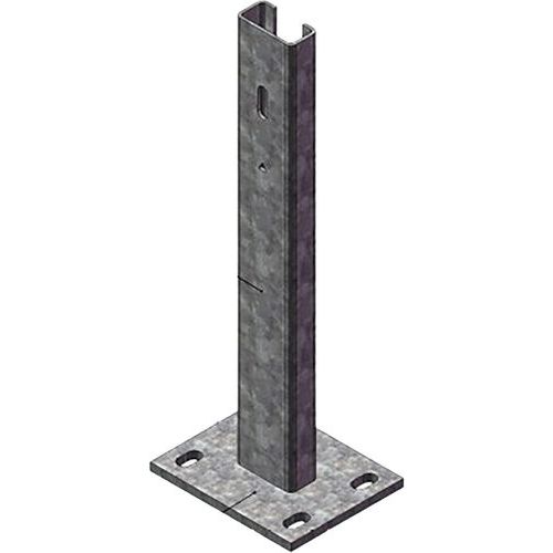 Pack 1 support extrémité plat 1 boulon - Aximum