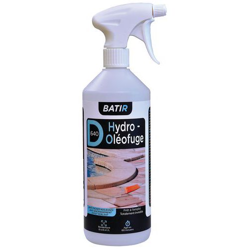 Traitement hydrofuge - Oléofuge D640 - Batir Traitement hydrofuge - Oléofuge D640 - Batir