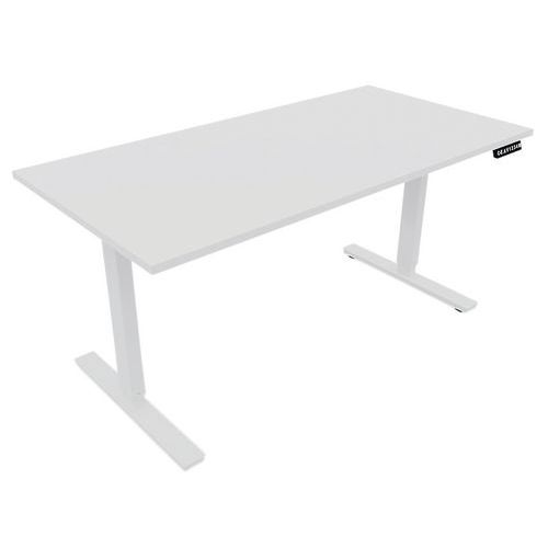 Bureau électrique avec plateau en mélaminé 120 cm Axel - EoL