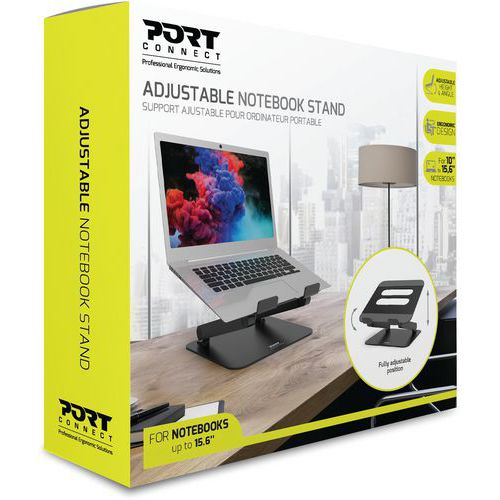 Support ajustable pour ordinateur portable - Port Connect