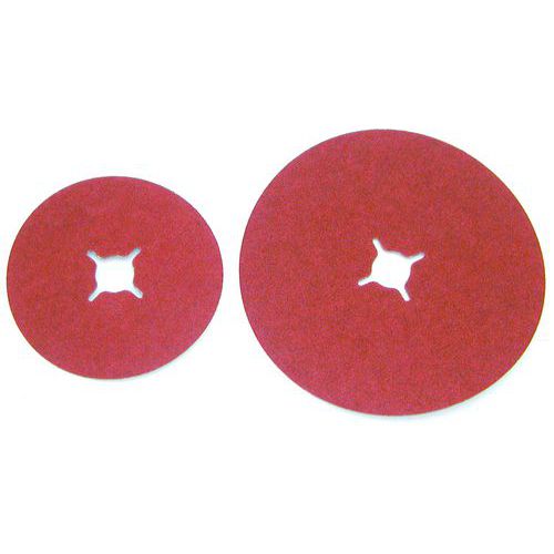 Disque abrasif fibre au corindon 180x22 grain 80 - PTS Disque abrasif fibre au corindon 180x22 grain 80 - PTS