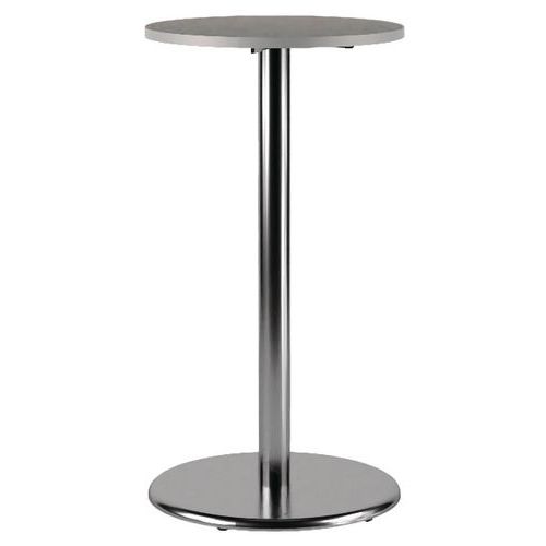 Mange-debout Menorca hauteur 110 cm Ø 60 cm pied chromé - Mobidecor