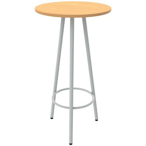 Mange debout Ø 60 cm hauteur 110 cm stratifié