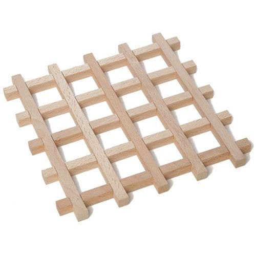 Dessous de plat en bois carré - Lobrot-Multiroir