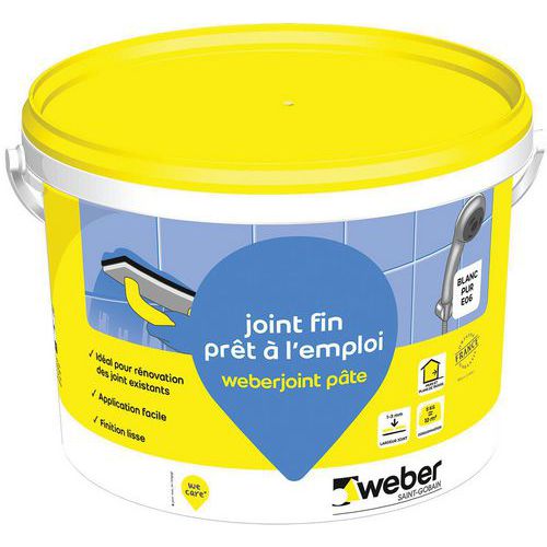 Joint de carrelage prêt à l’emploi - 5 kg - Weber