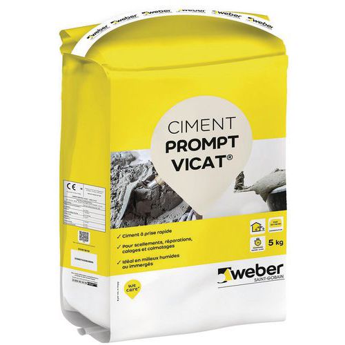 Ciment prompt vicat - 5 kg - Weber